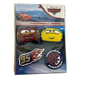 Disney Pixar Cars 4 Removable Charms Lightning McQueen Mater Tire
